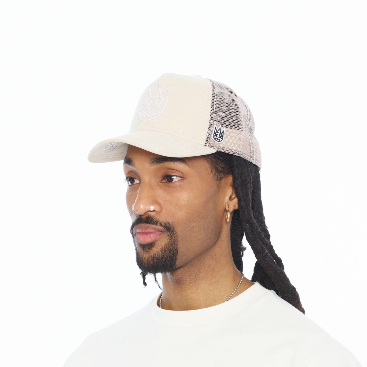 Cult Of Individuality Clean Logo Mesh Back Trucker Hat Multi Colors