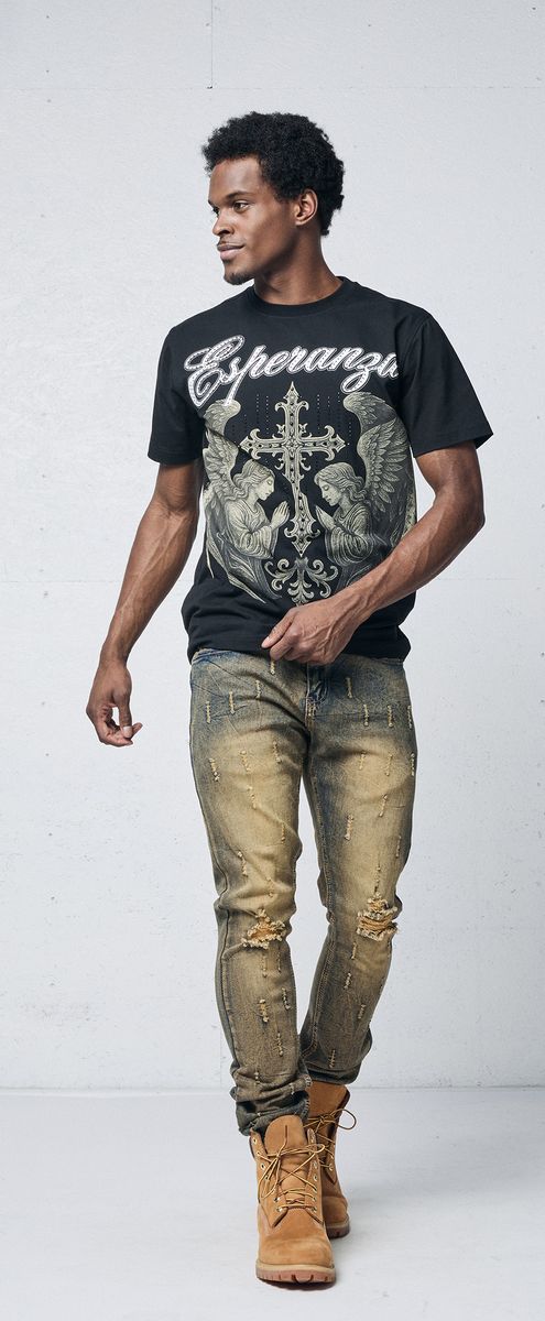 Pj Mark Esperanza Rhinestones T-Shirt Multi Colors