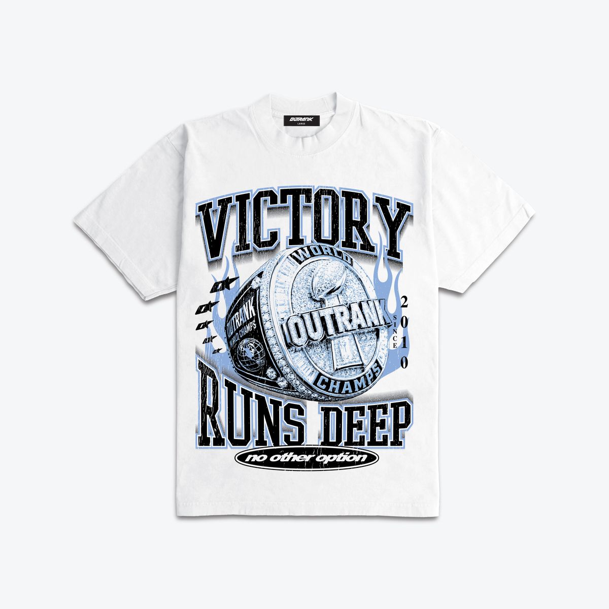 OutRank Victory Runs Deep Ultra Heavyweight T-Shirt Matches Jordan Oreo 6's