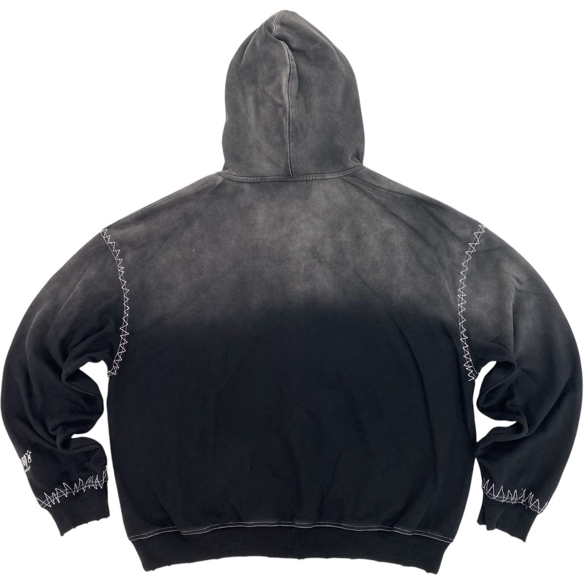 Concept Peace Zip Up Hoodie Black