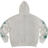 Concept University Hoodie Zip Up - White