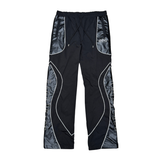Rare Peace Nylon Jogger with PU Leather Studs Multi Colors
