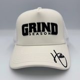 Grind Season Leather Trucker Hat Multi Colors