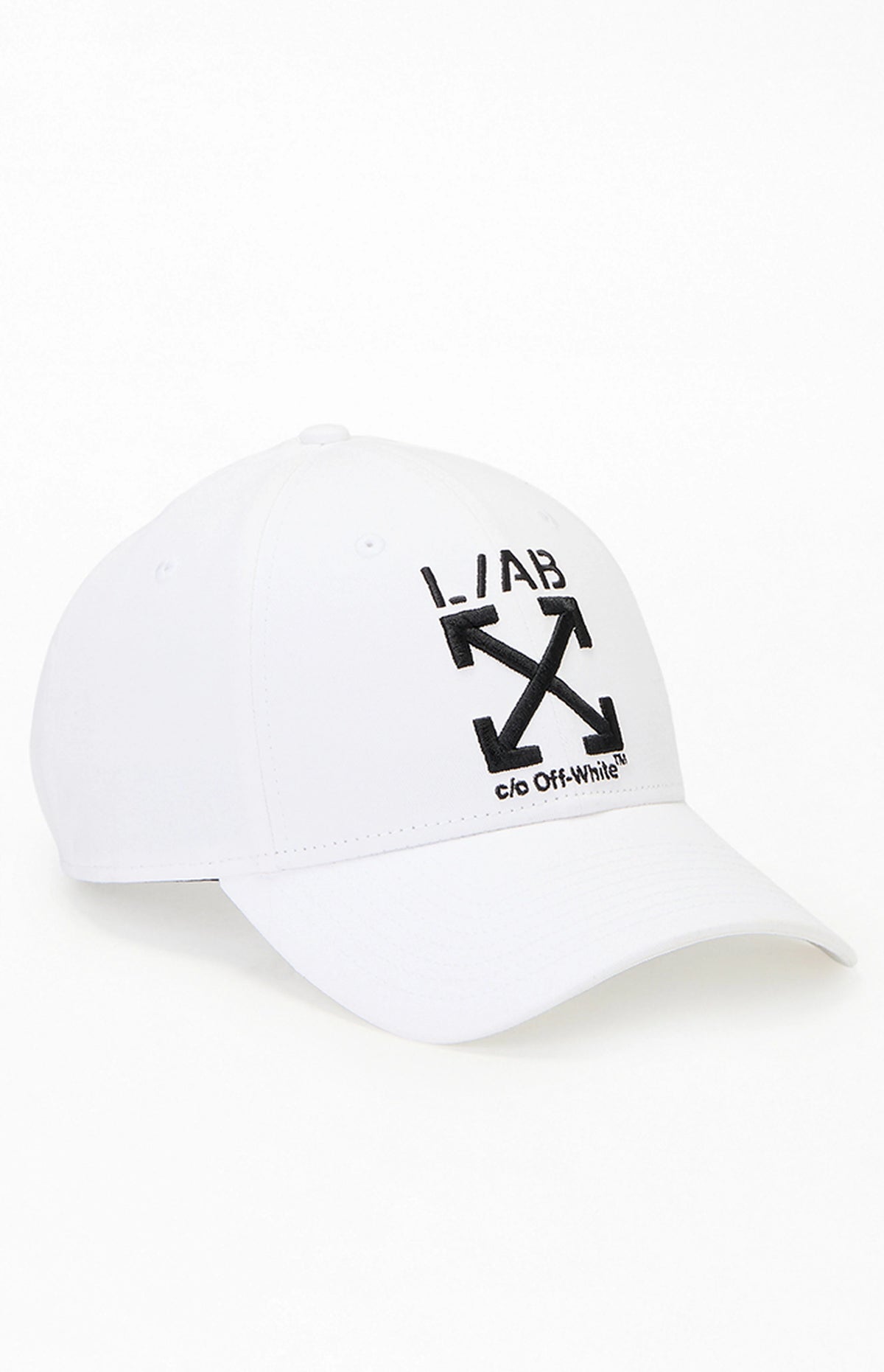 L/AB CO Off-White Clamp Arrows Curved Brim Twill Hats Multi Colors
