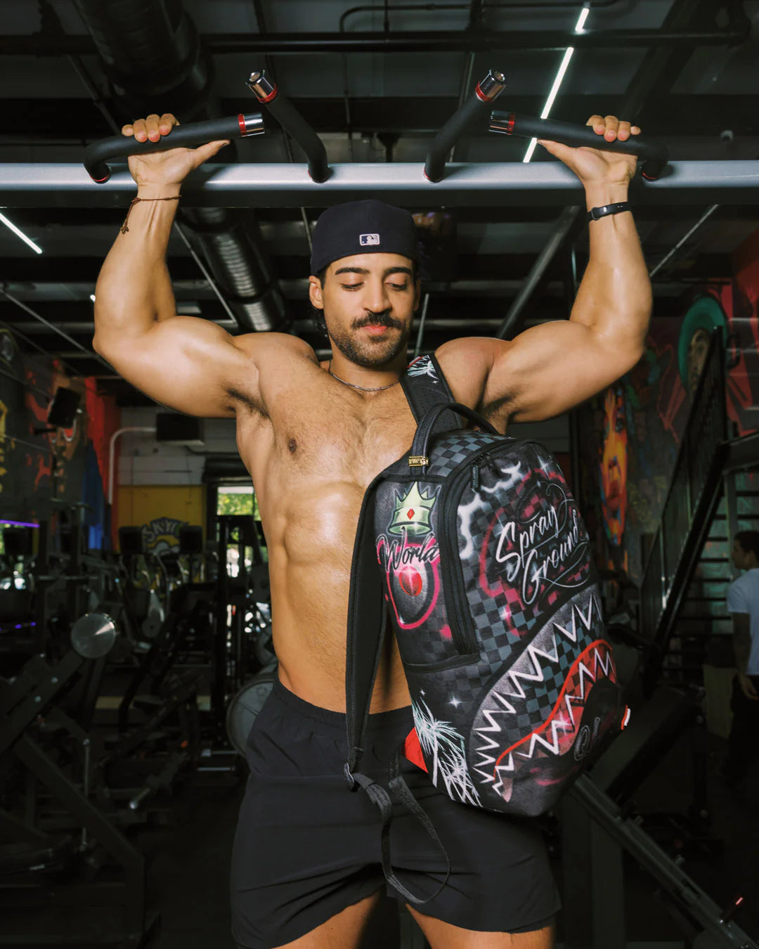SprayGround AirBrushed Shark Dlxsv Backpack