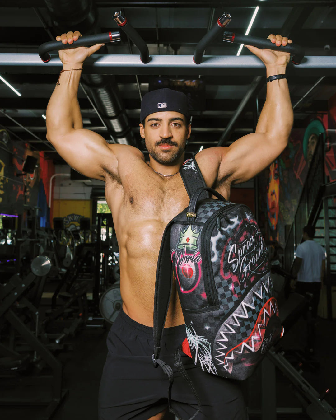 SprayGround AirBrushed Shark Dlxsv Backpack