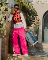 Sprayground Upscale Check Backpack