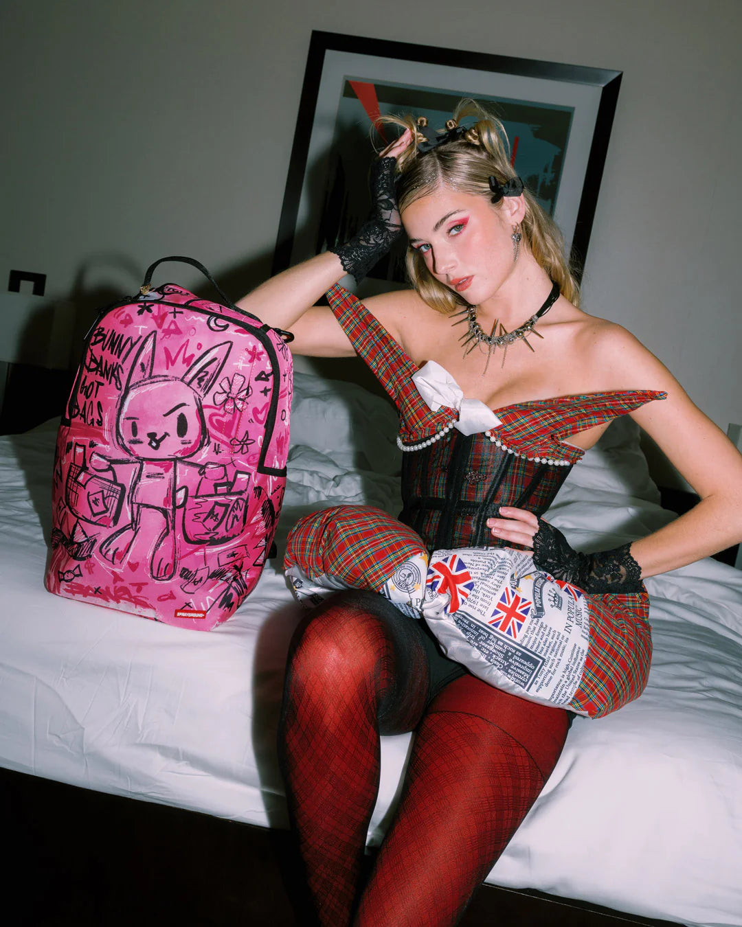 SprayGround Bunny Banks Dlxsr Backpack