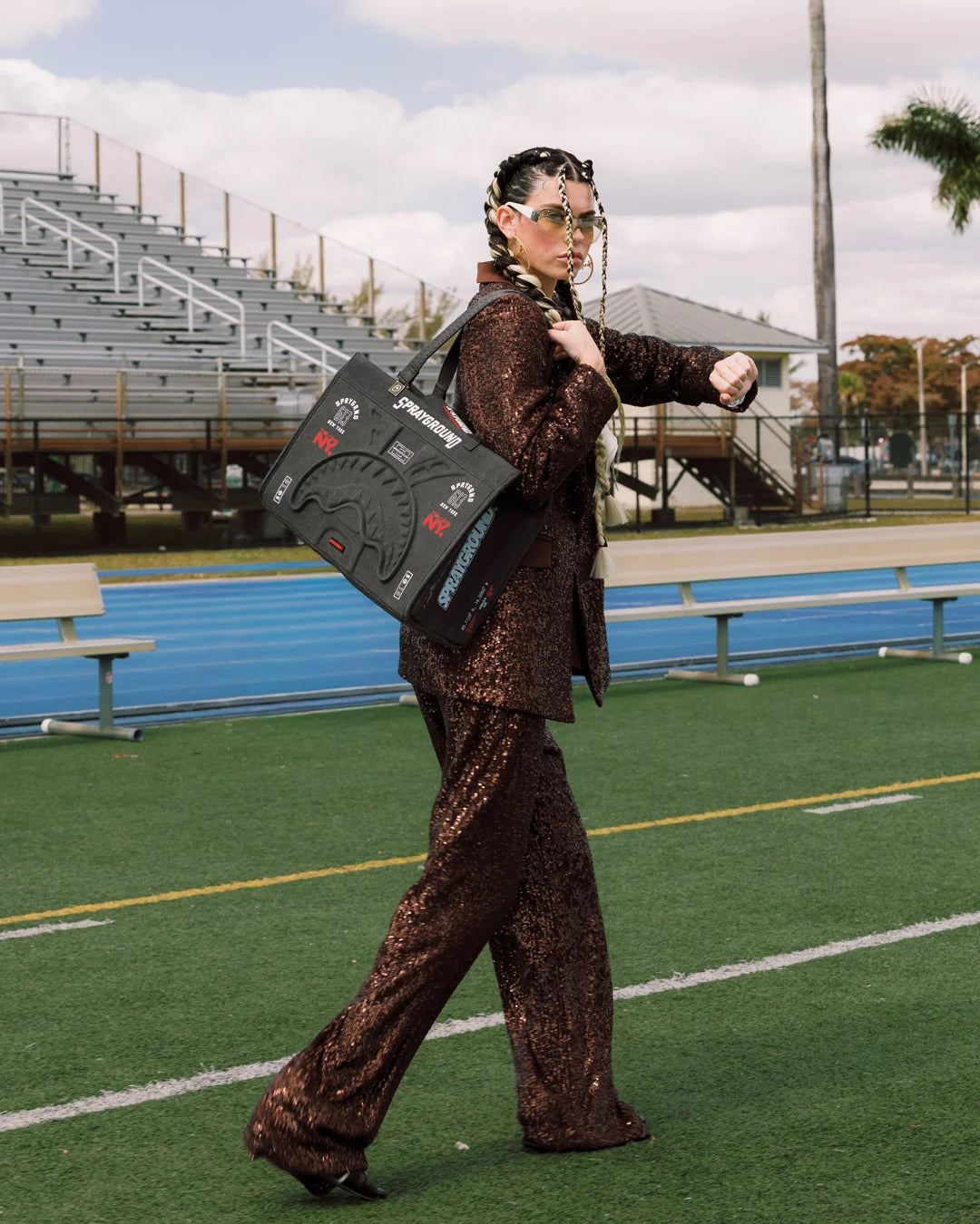 SprayGround Rebel With A Cause Tortuga Tote