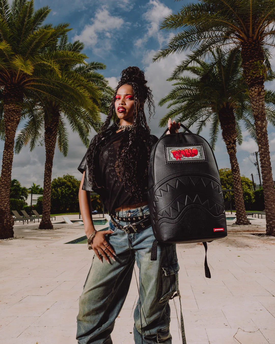 SprayGround Real Money Backpack