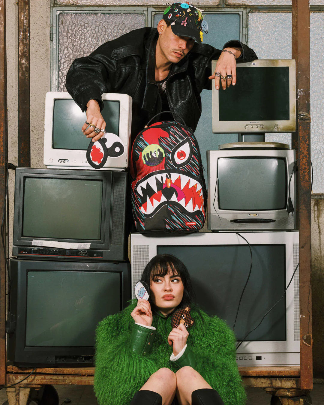 Sprayground Split Design Dlxsv Backpack