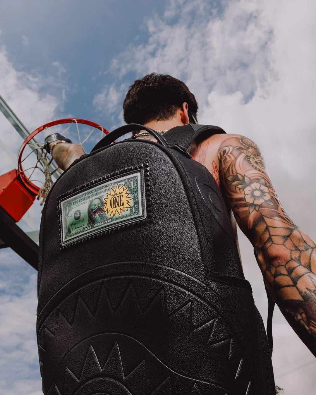 SprayGround Real Money Backpack