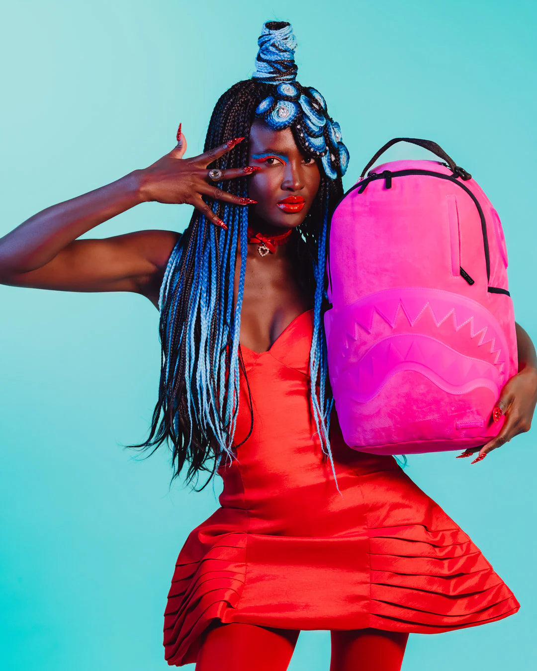 SprayGround Candy Raver Shark Dlxsr Backpack