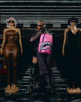 SprayGround Shark Central Bubbly Pink Dlxsv Backpack