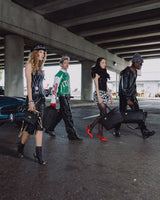 SprayGround Blacked Out Embossed Gold Tooth Dlxsv Backpack