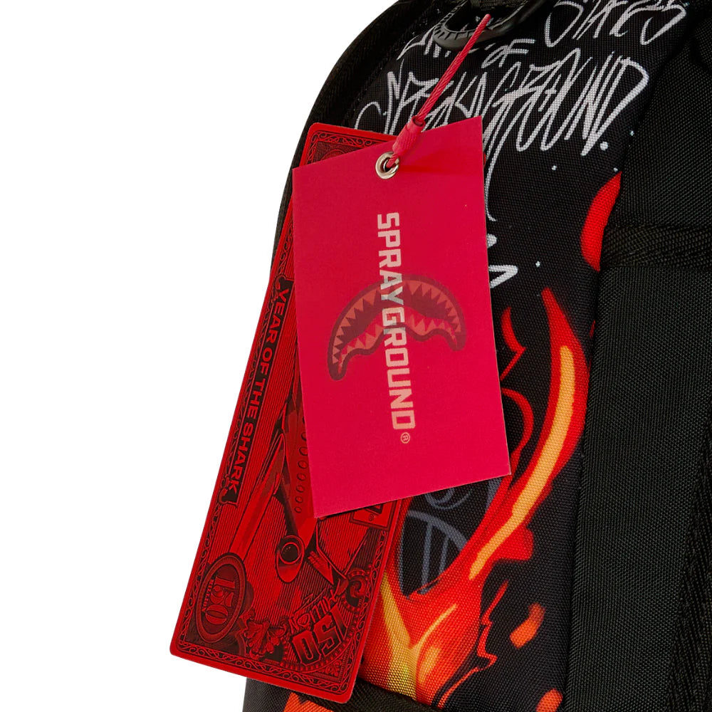 Sprayground Diablo Burning Million Diablo Bill Backpack