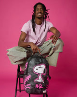 Sprayground Snoopy Pink Stencil Backpack