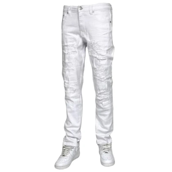 Blind Trust Rip Slim Fit Jeans Multi Colors