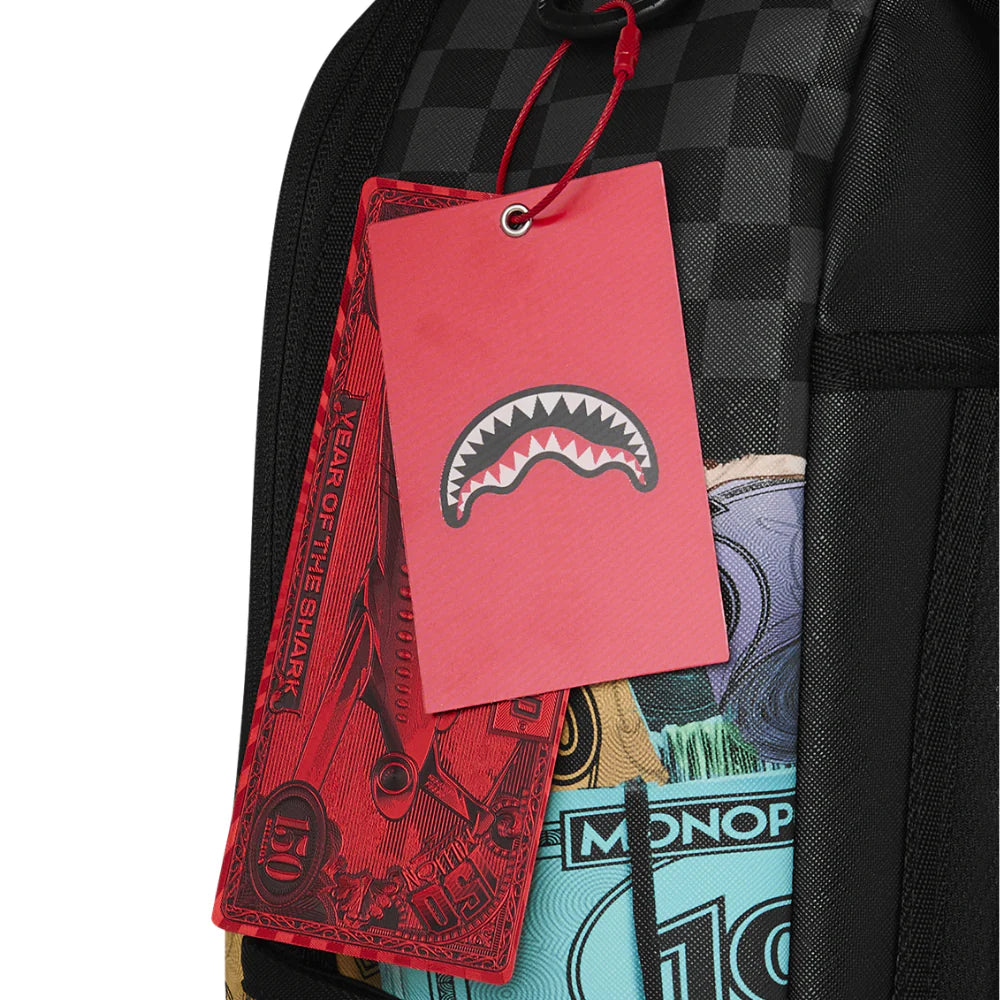 Sprayground Monopoly Money Stacks Backpack