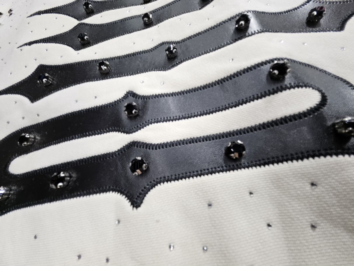 Trending rhinestone T-shirt styled for 2026 streetwear
