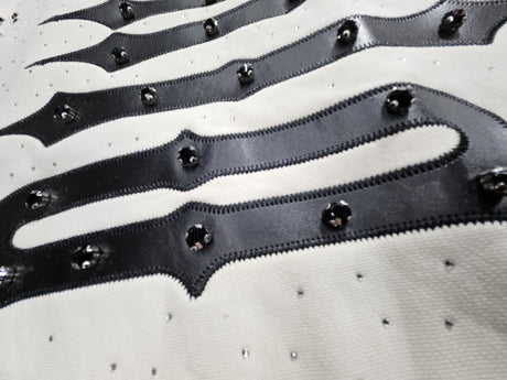 Trending rhinestone T-shirt styled for 2026 streetwear