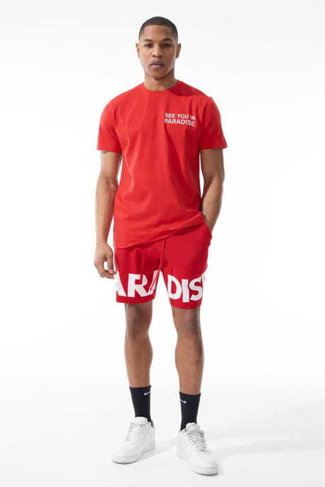 JORDAN CRAIG SEE YOU IN PARADISE T-SHIRT MULTI COLORS