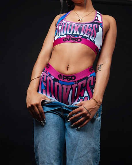 PSD Women Cookies Camo Top