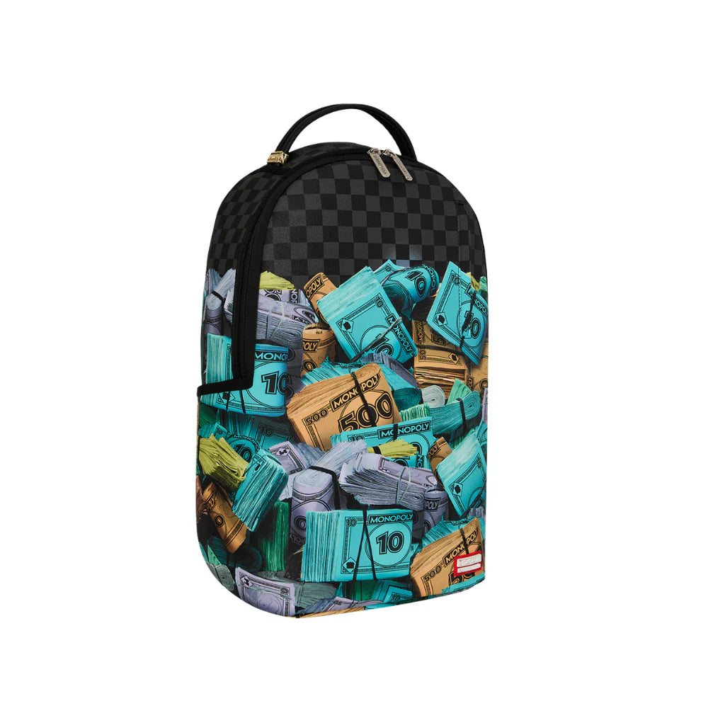 Sprayground Monopoly Money Stacks Backpack