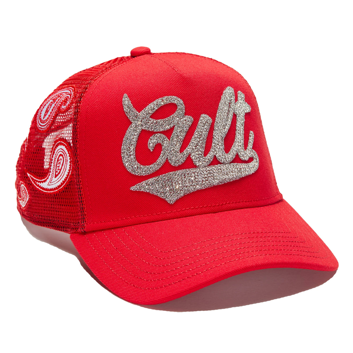 Cult Of Individuality Crystal Logo Mesh Hat Multi Colors