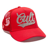 Cult Of Individuality Crystal Logo Mesh Hat Multi Colors