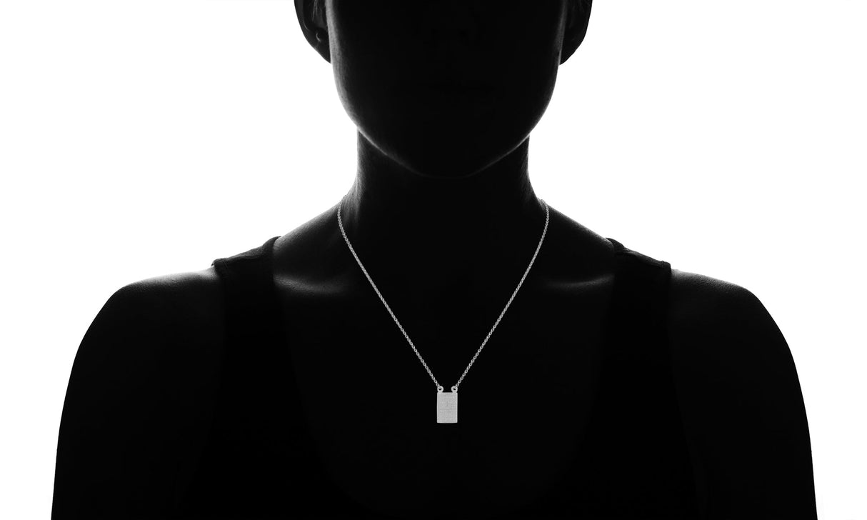 Lords Prayer Scapular Necklace