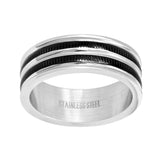 Double Stripe Band Ring