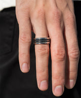 Double Stripe Band Ring