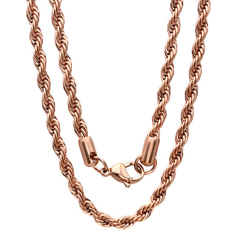 Twisted Rope Chain Necklace