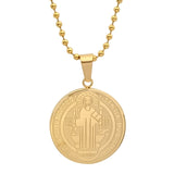 Ladies Stainless Steel Religious Necklace