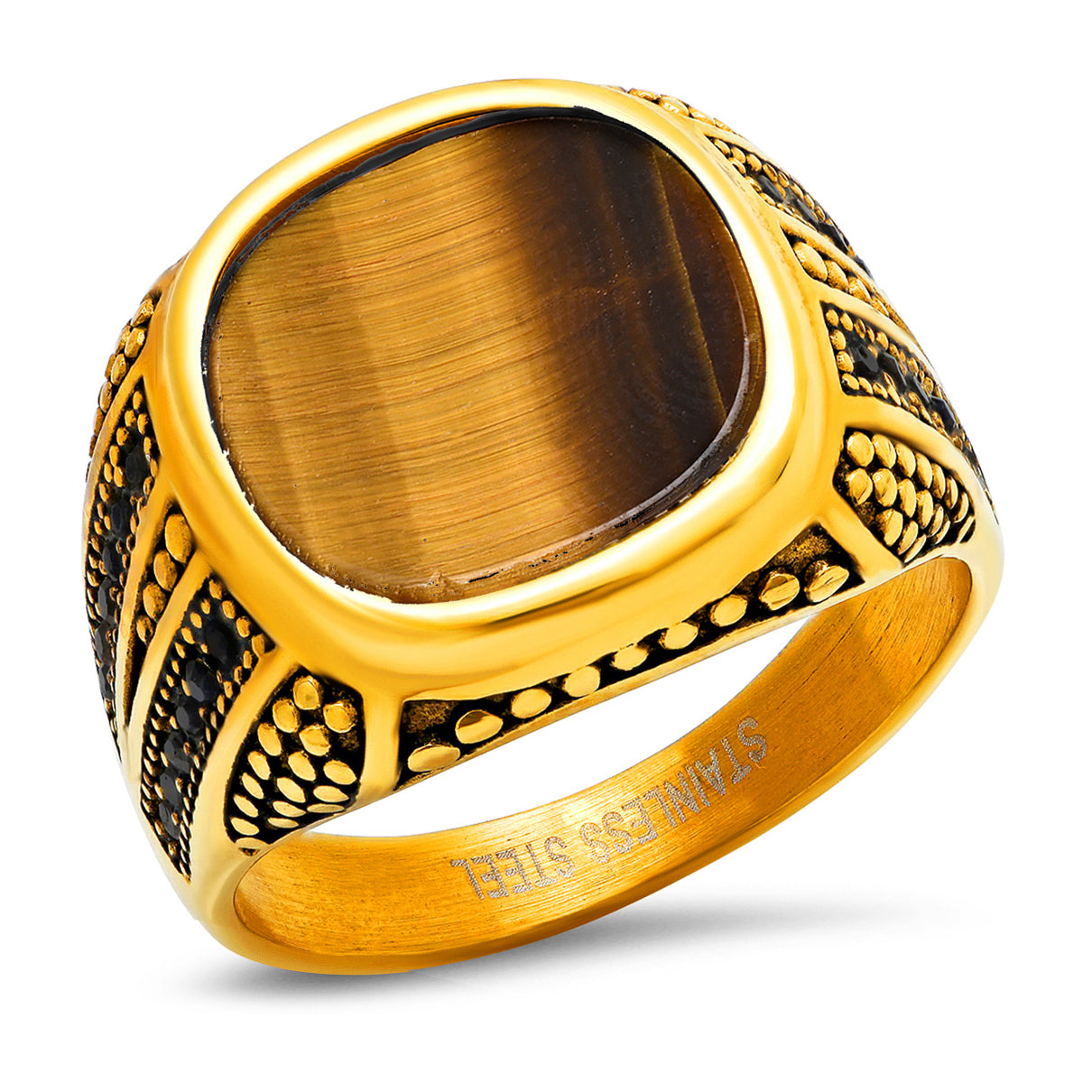 Eye of The Tiger Statement Ring
