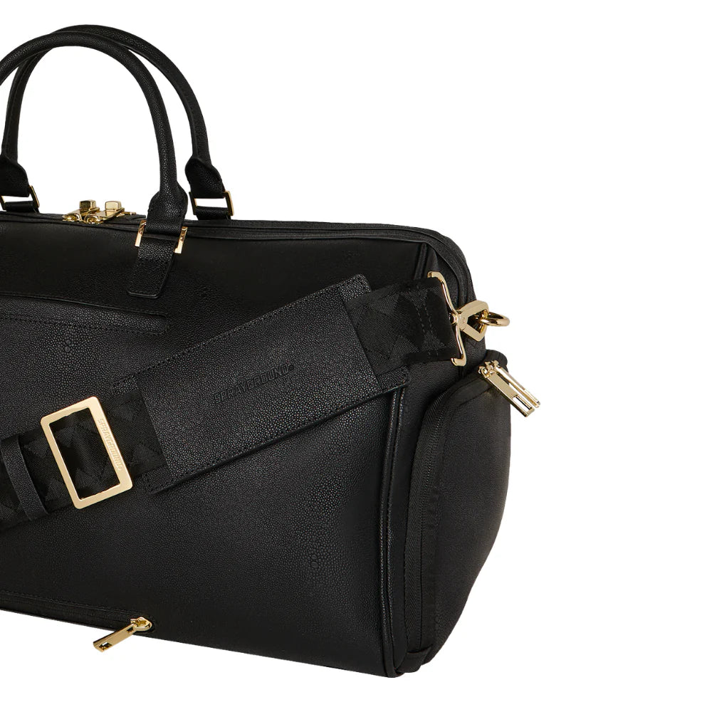 Sprayground Gold Drap Duffle