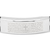 Lord's Prayer Lasso ID Bracelet