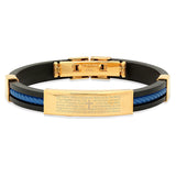 Lord's Prayer Lasso ID Bracelet