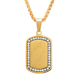 Our Father Prayer Dog Tag Pendant