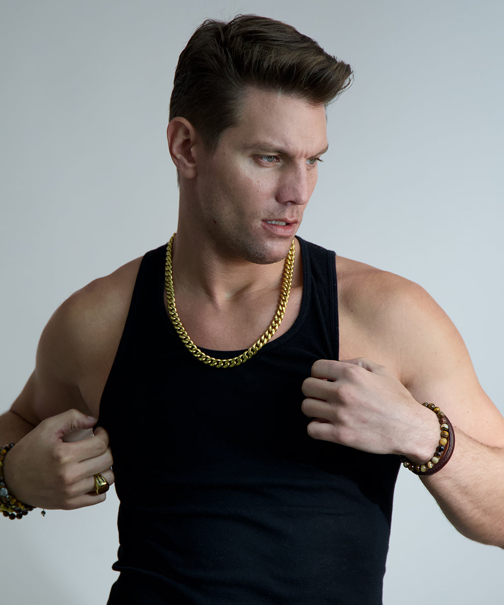 XL Miami Cuban Link Luxe Lock Necklace