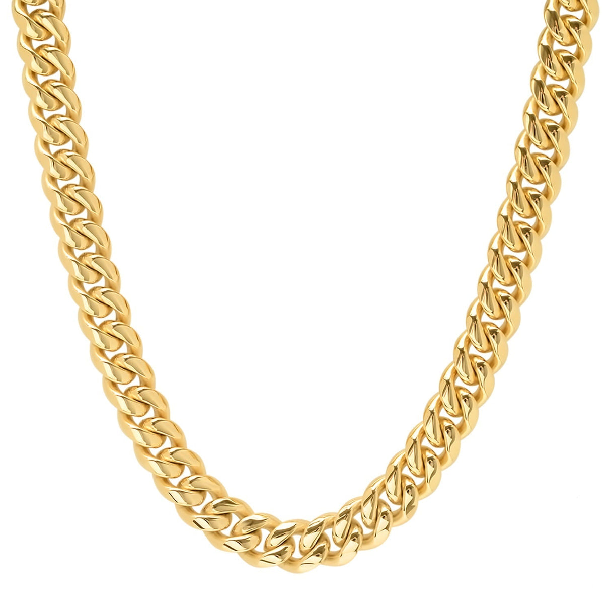XXL Miami Cuban Link Luxe Lock Necklace