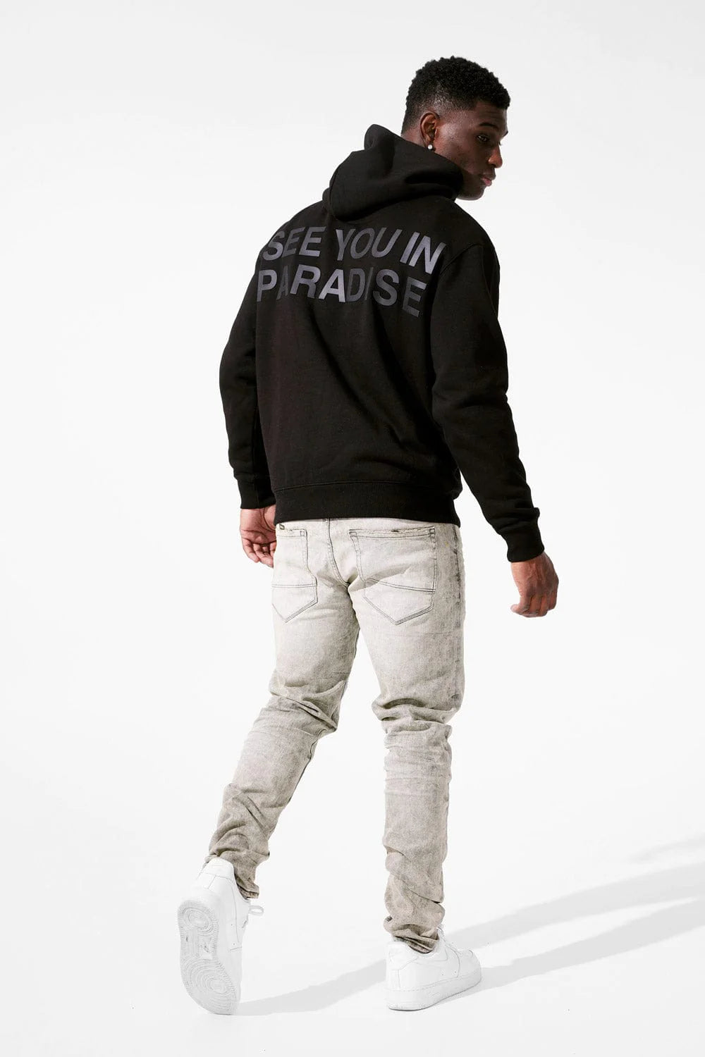 JORDAN CRAIG SEE YOU IN PARADISE TONAL PULLOVER HOODIE MULTI