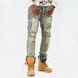 Makobi M1949 Gianni Jeans w/ Tapestry Underlay - Dirt