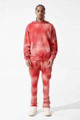 JORDAN  CRAIG PARADISE FRENCH TERRY WASHED PULLOVER HOODIE MULTI COLORS