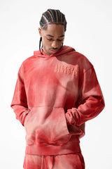 JORDAN  CRAIG PARADISE FRENCH TERRY WASHED PULLOVER HOODIE MULTI COLORS