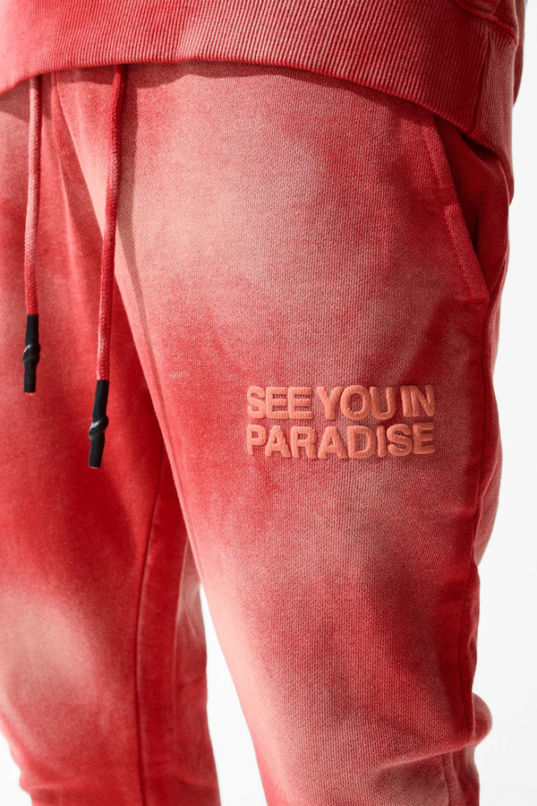 JORDAN CRAIG FRENCH TERRY WASHED PARADISE SWEATPANTS MULTI COLORS