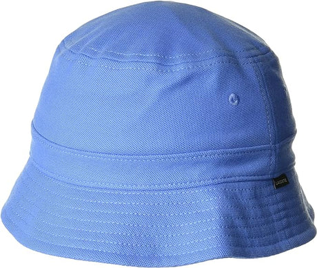 Lacoste UNISEX ORGANIC COTTON BUCKET HAT BLUE