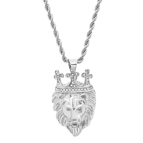 Triple Cross Lion King Pendant