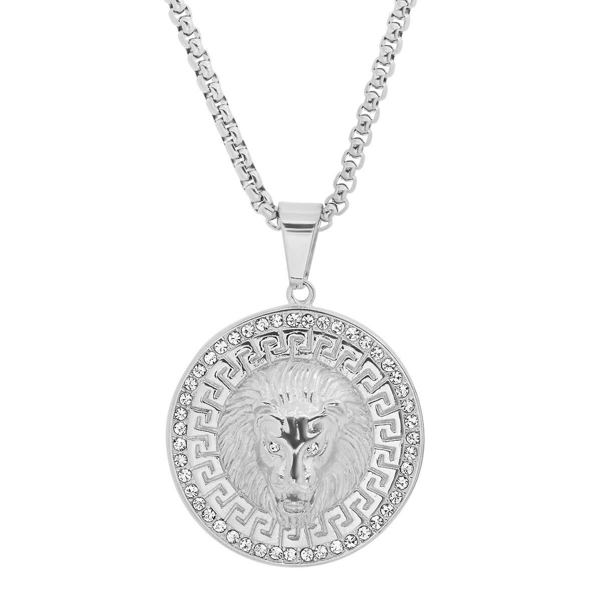 Lion's Head Statement Pendant